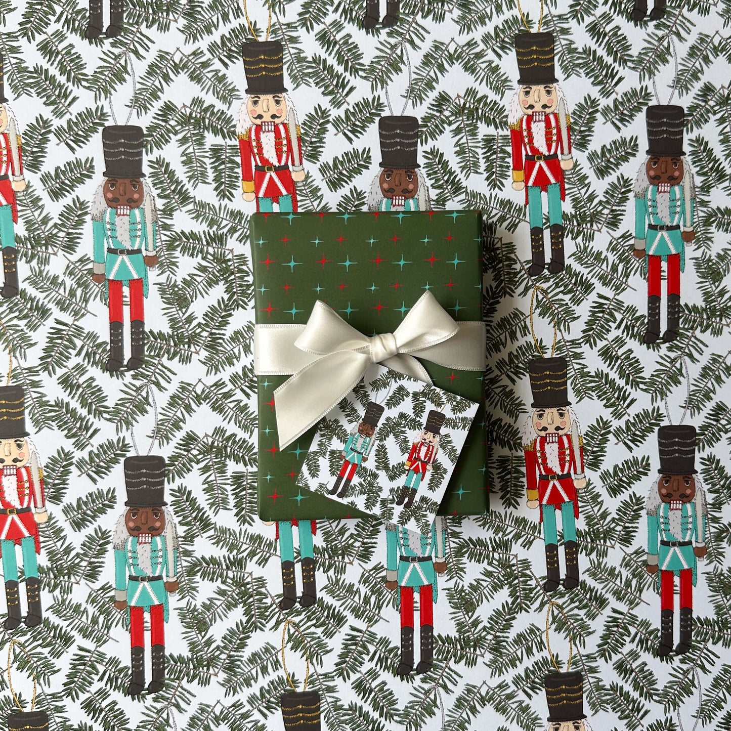 Nutcracker Wrapping Paper and Tags