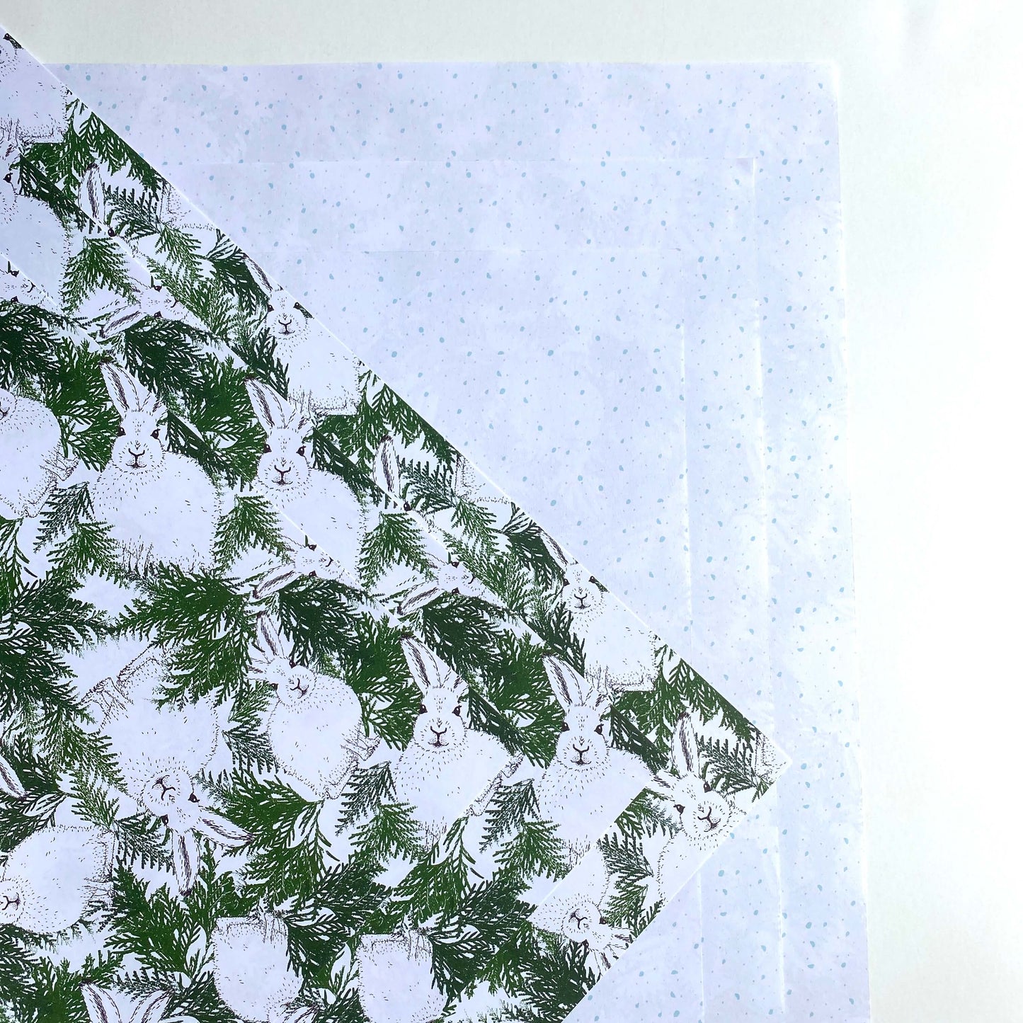 Arctic Hare Wrapping Paper and Tags