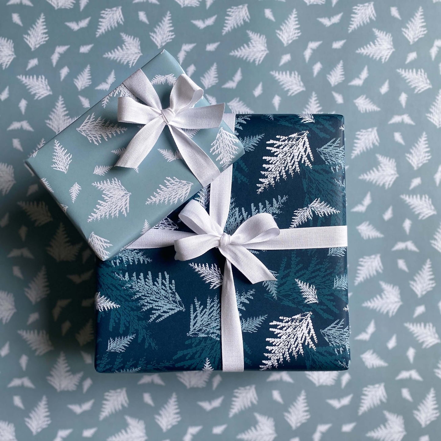 Cedar by Night Wrapping Paper & Tags