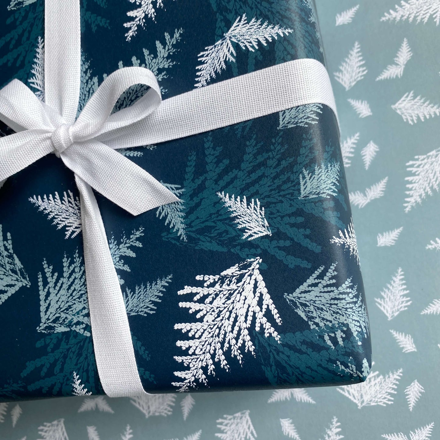 Cedar by Night Wrapping Paper & Tags