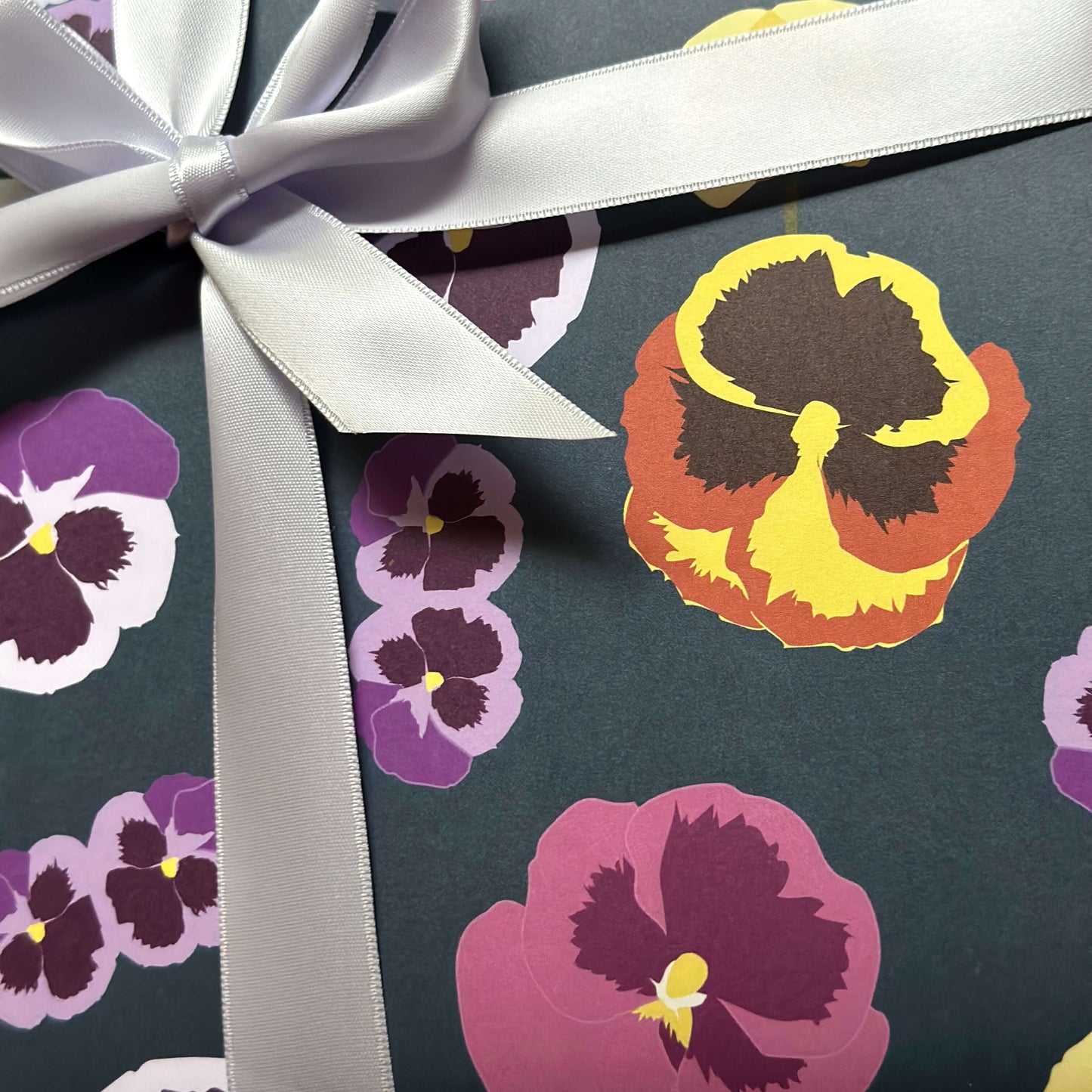 Pansy Wrapping Paper