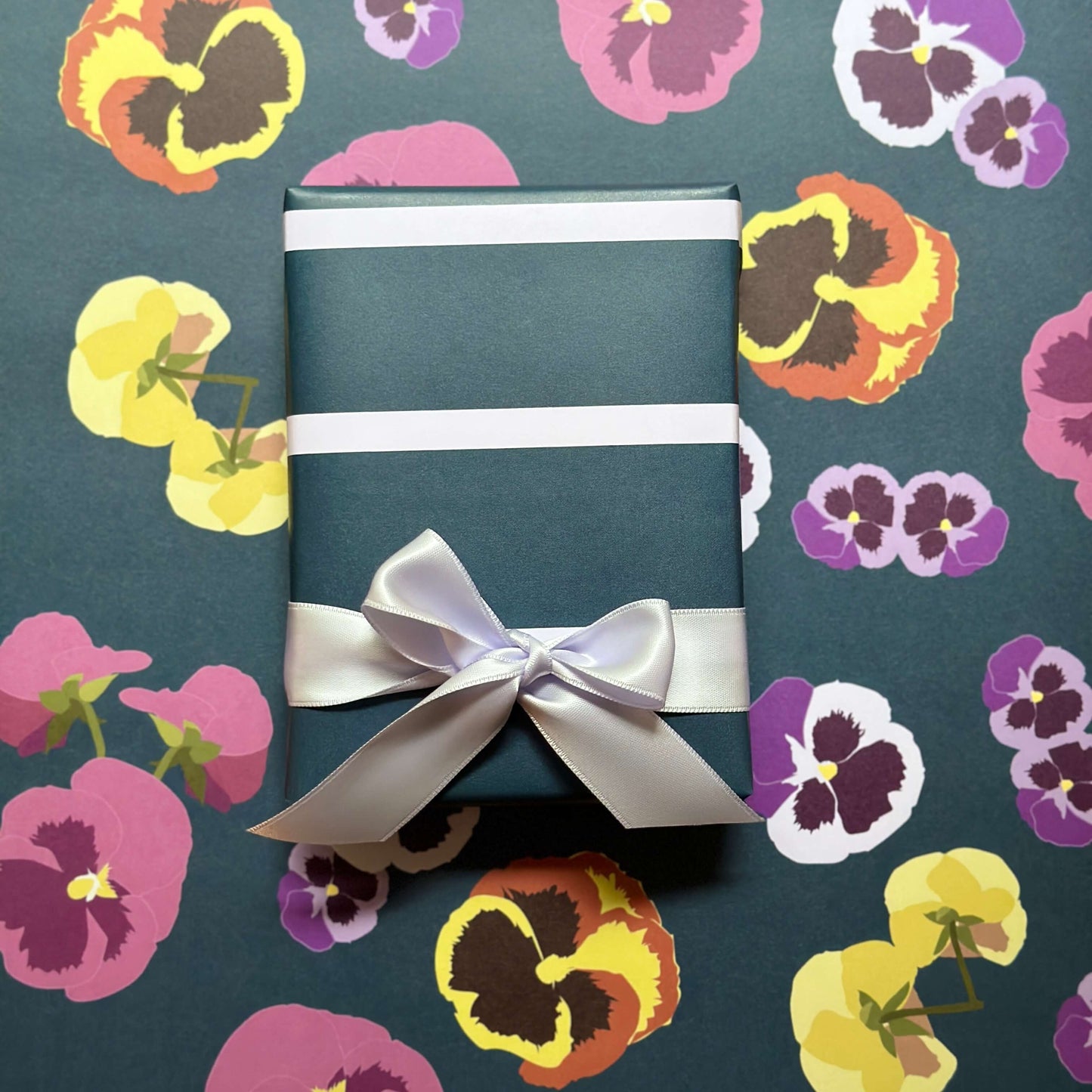 Pansy Wrapping Paper