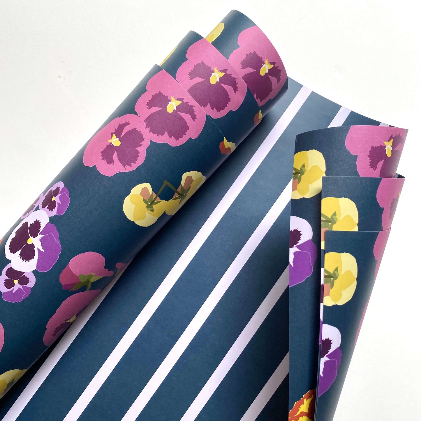 Pansy Wrapping Paper
