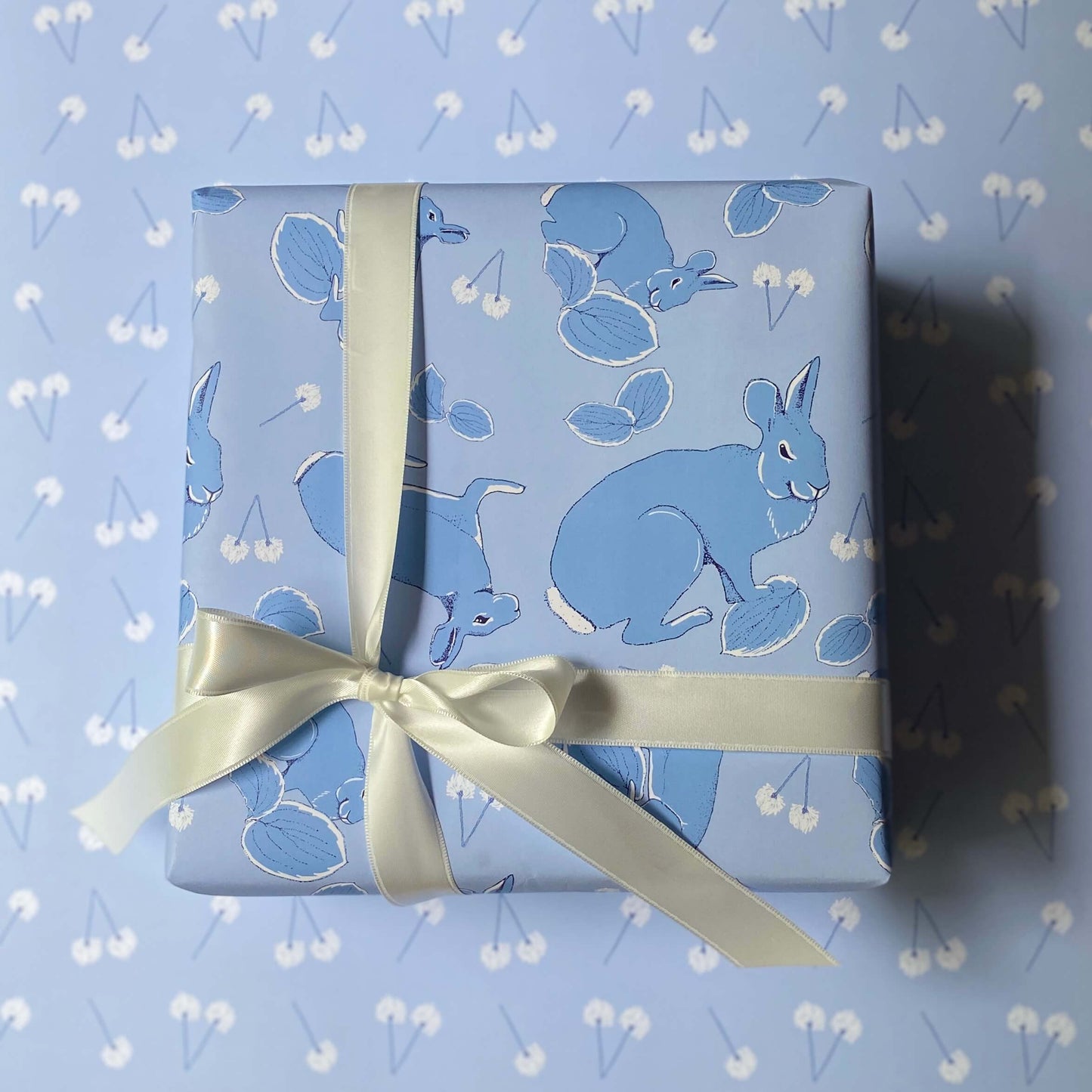 Rabbit Wonders Wrapping Paper - Lavender