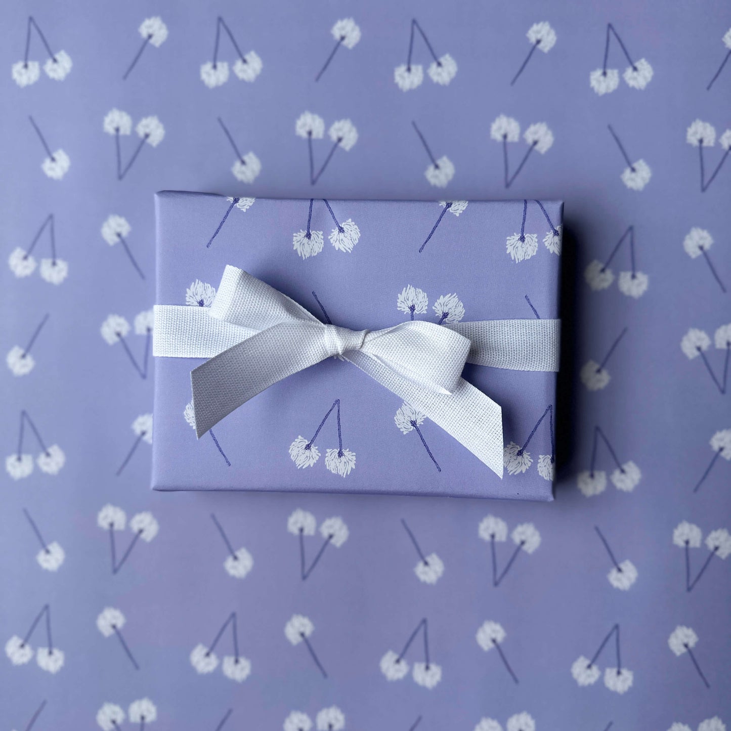 Rabbit Wonders Wrapping Paper - Lavender