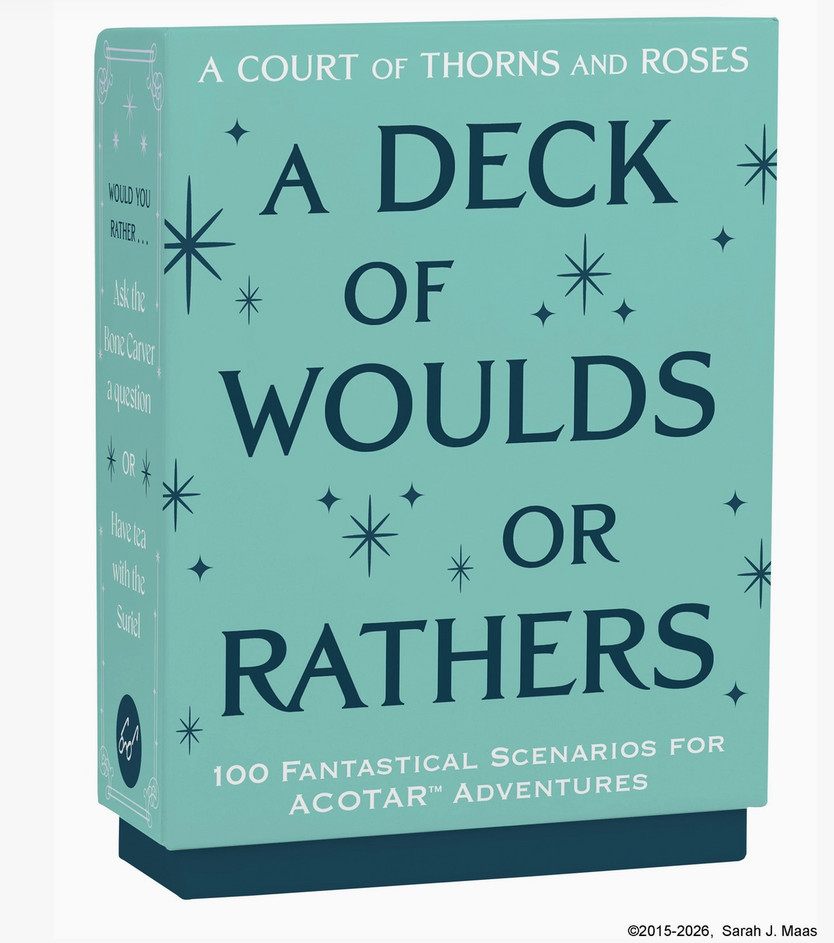 A Court of Thorns and Roses Official Deck: A Deck of Woulds or Rathers Gift