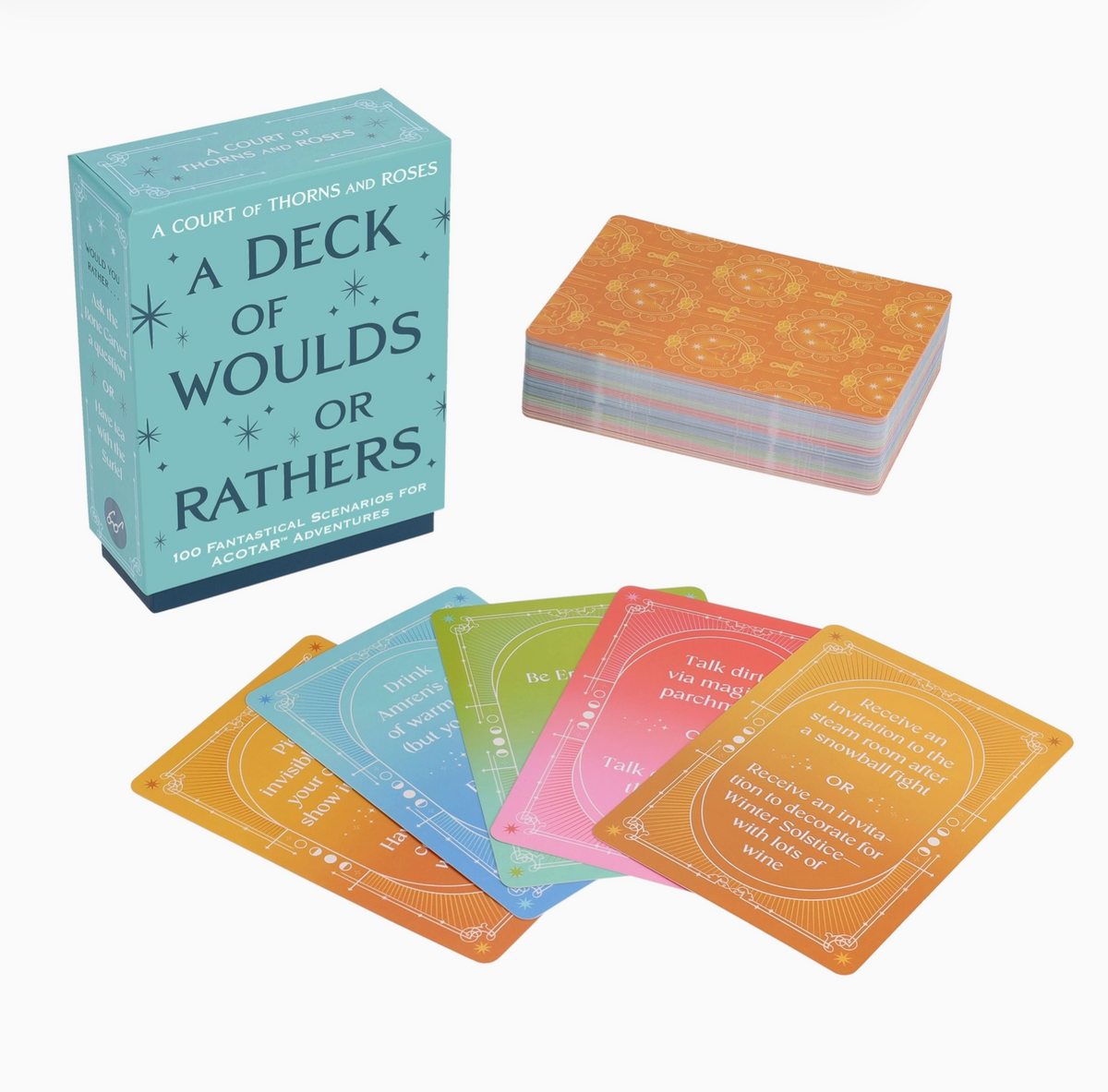A Court of Thorns and Roses Official Deck: A Deck of Woulds or Rathers Gift