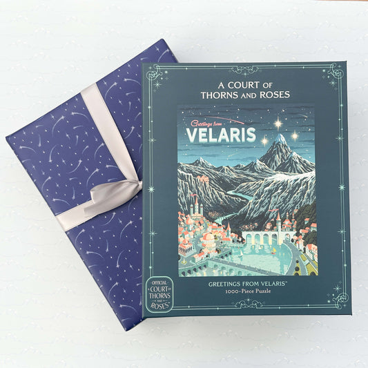 A Court of Thorns and Roses: Official Greetings from Velaris 1000-Piece Puzzle Gift
