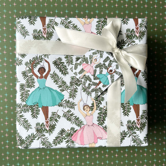Ballerina Wrapping Paper and Tags