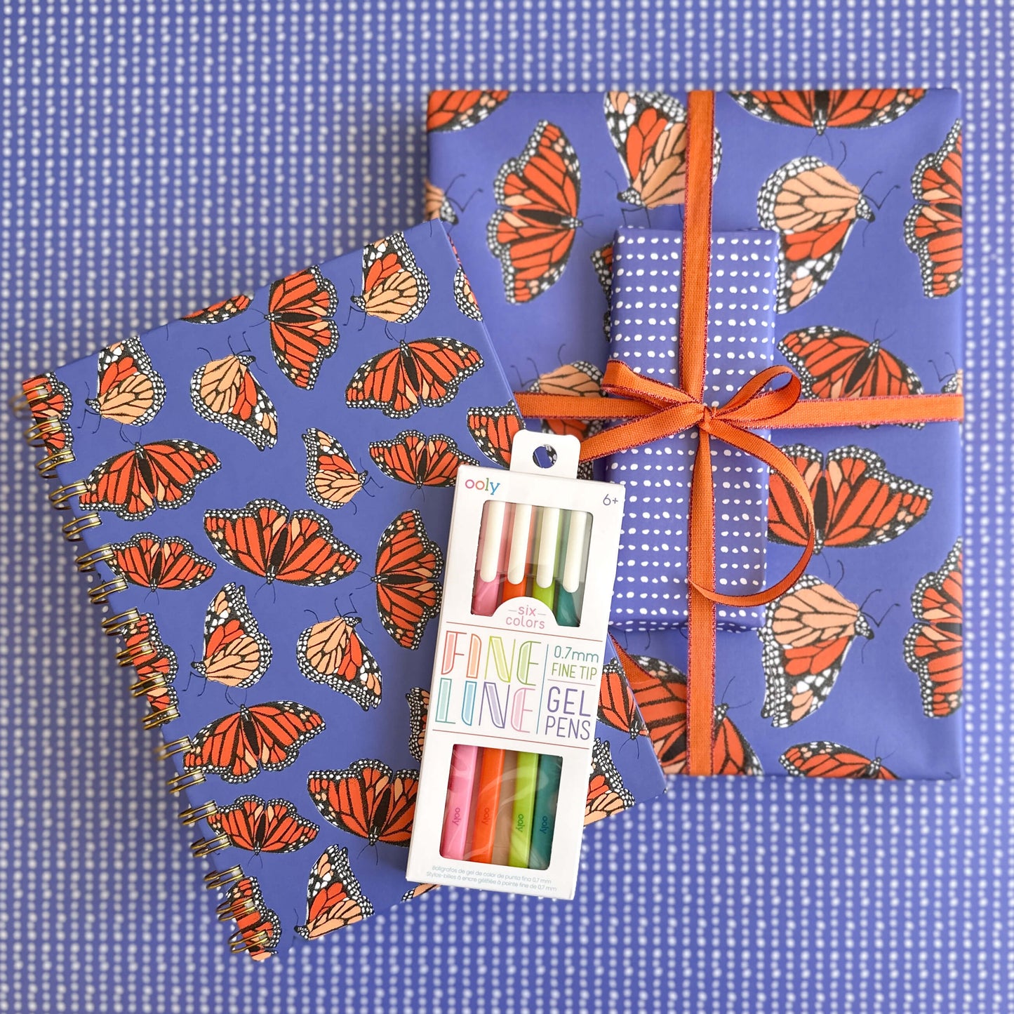 Monarch Butterfly Journal Gift Set