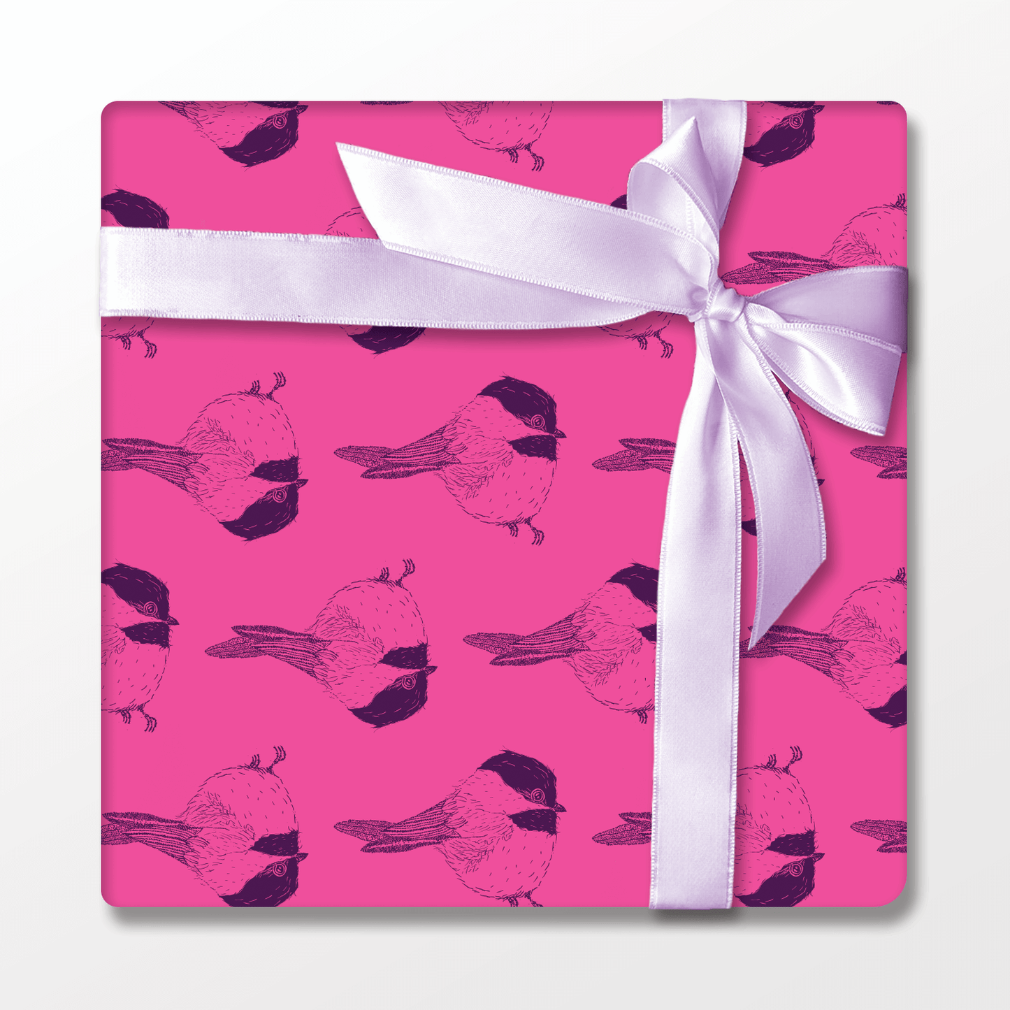 Chickadee Cheer – Double-Sided Holiday Wrapping Paper
