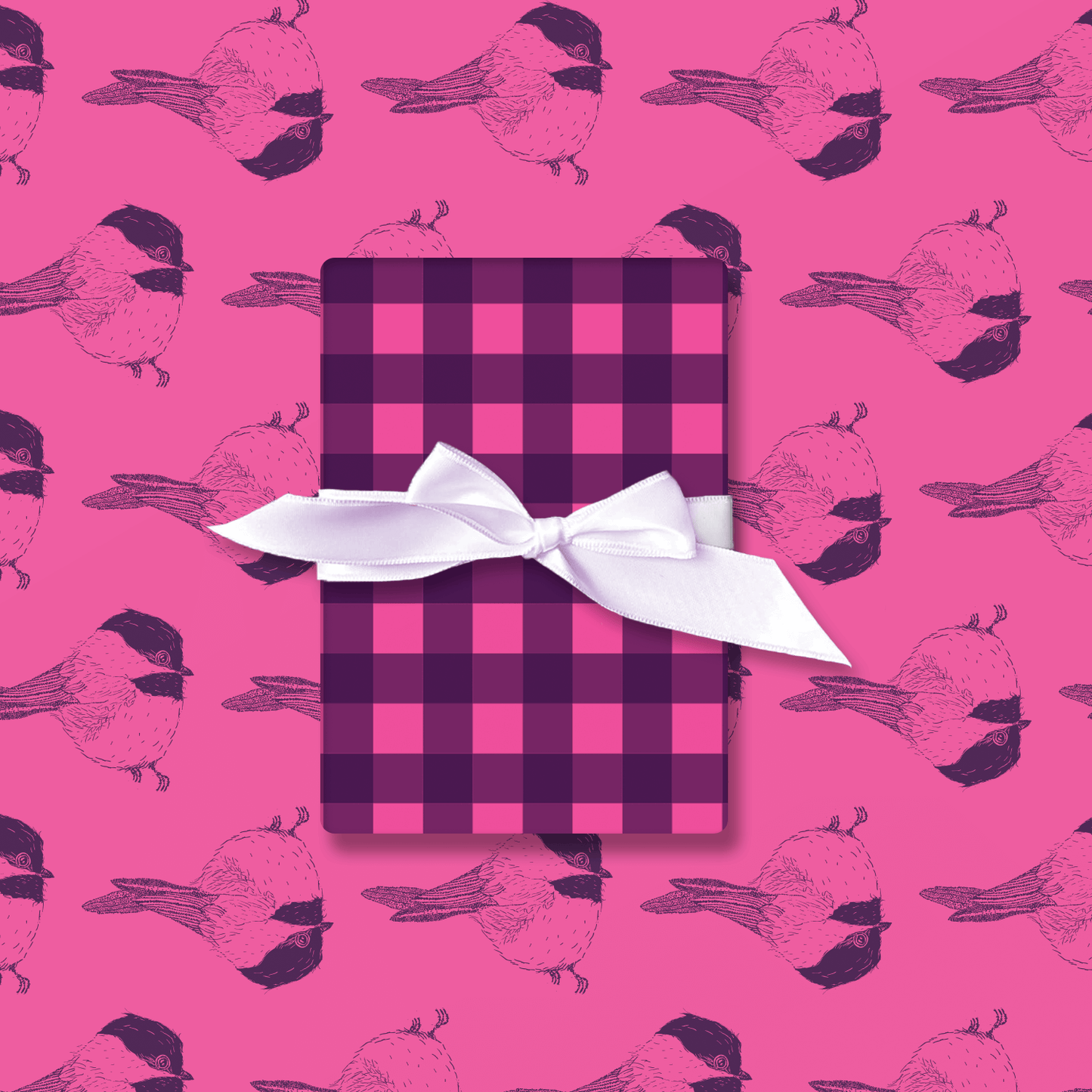 Chickadee Cheer – Double-Sided Holiday Wrapping Paper