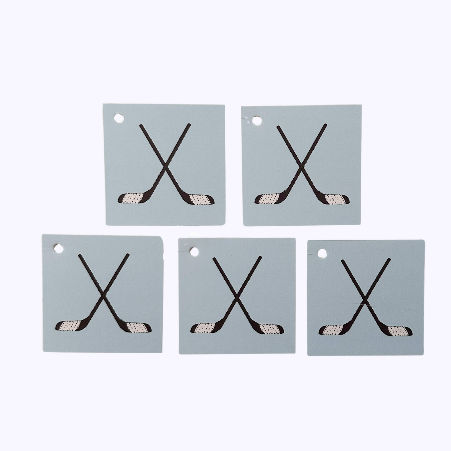 Hockey Wrapping Paper and Tags