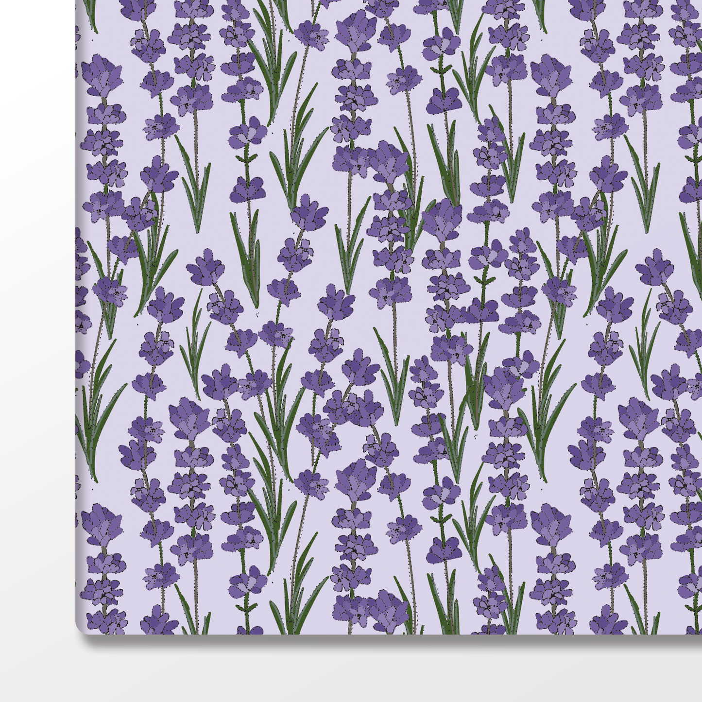 Lavender Field Wrapping Paper