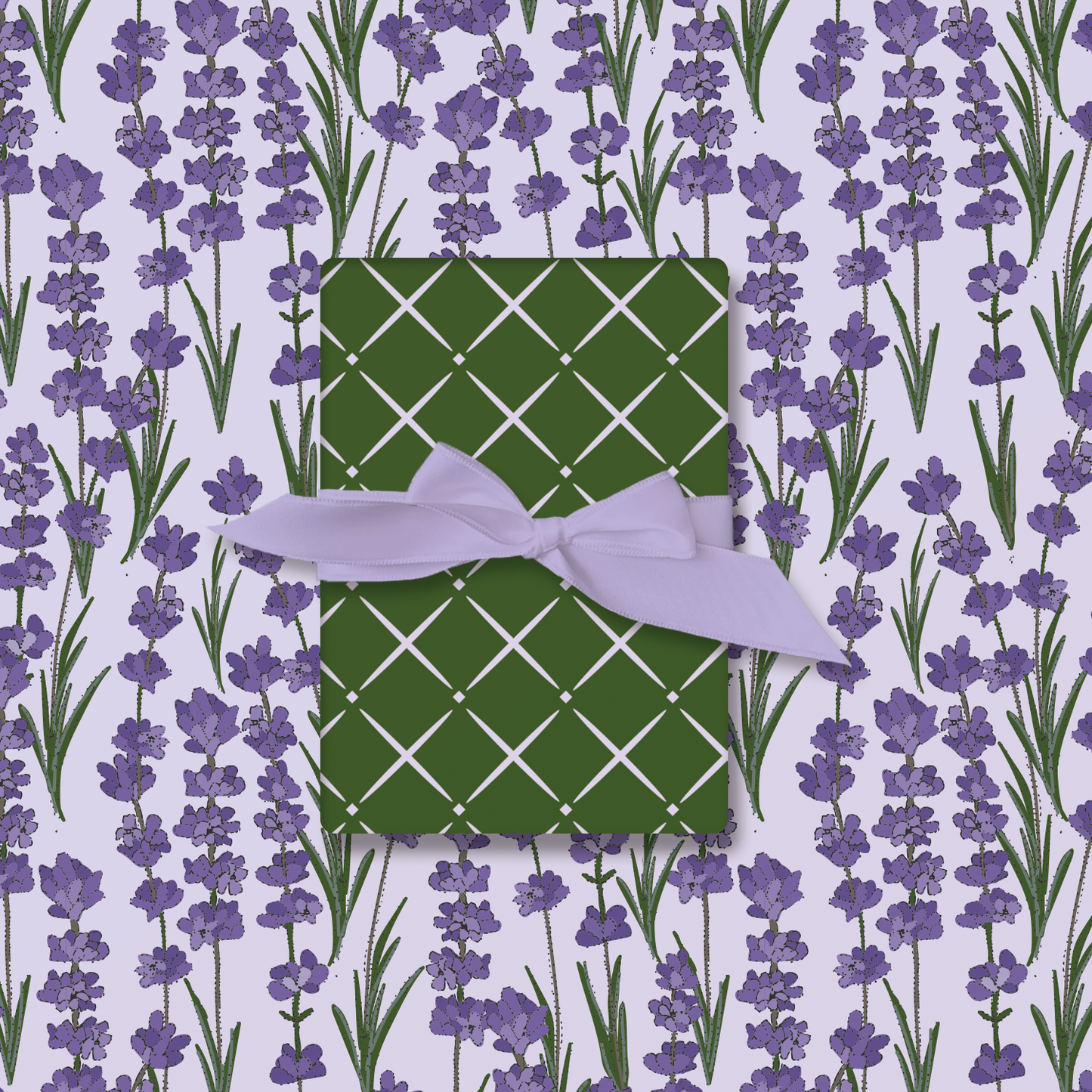 Lavender Field Wrapping Paper