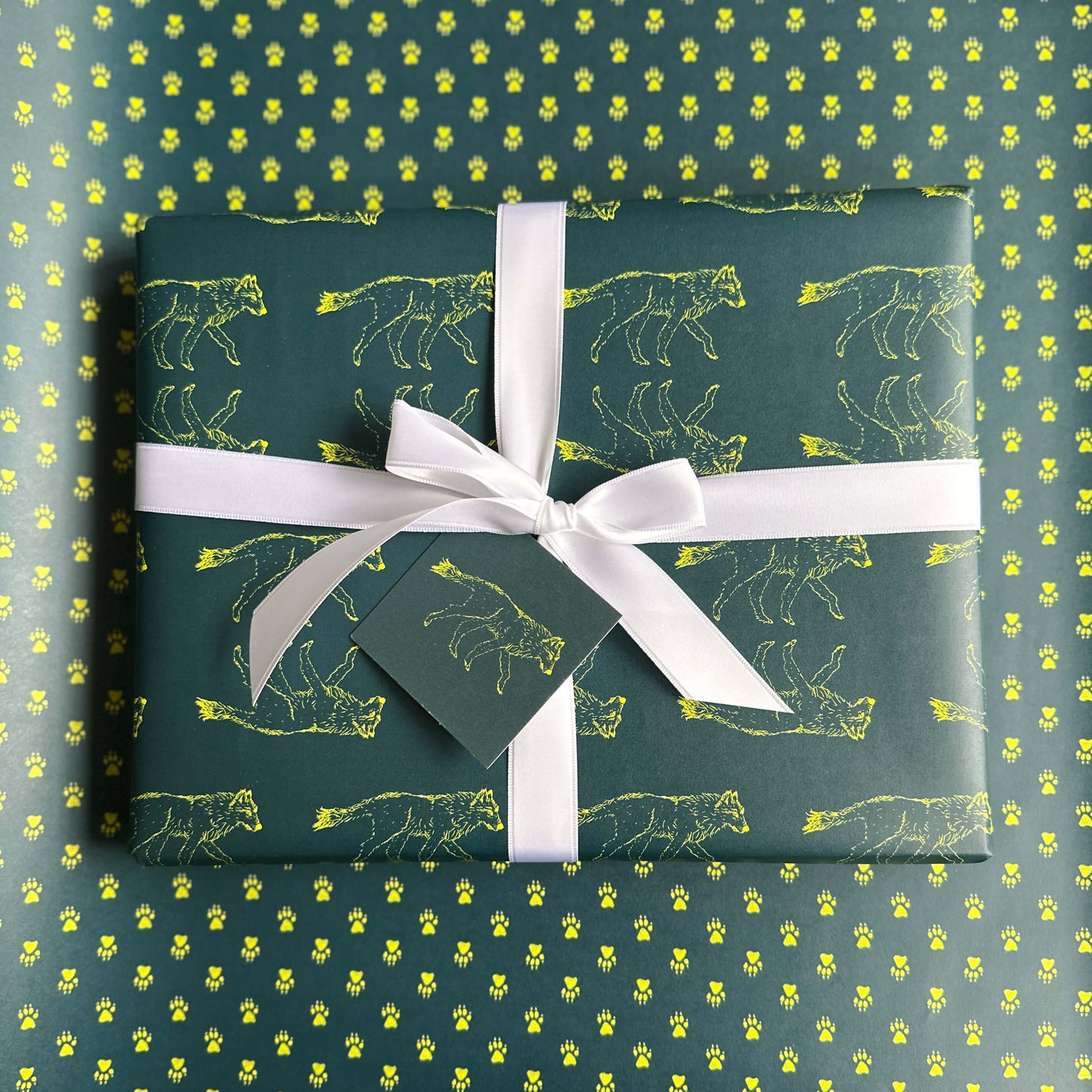 Solstice Wolf in Green Journal