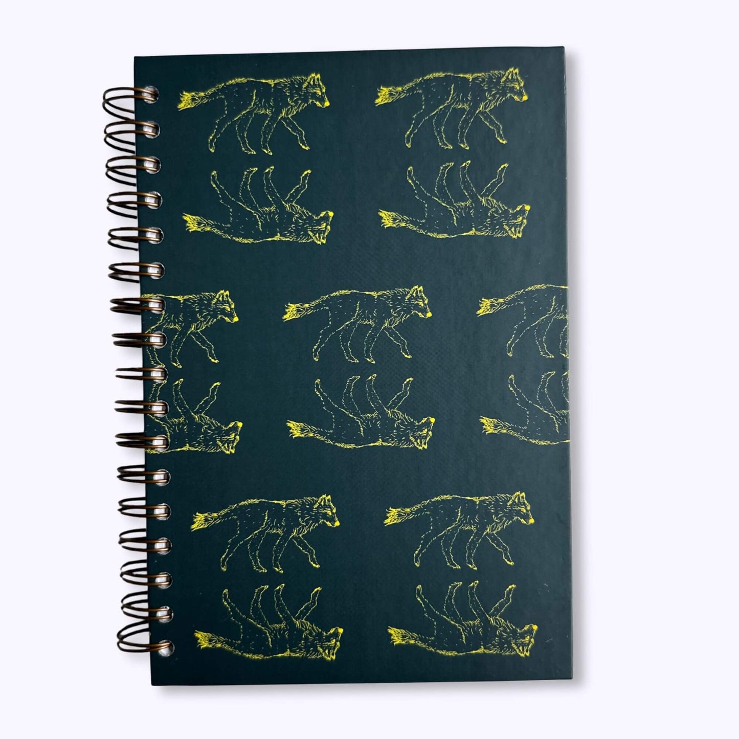 Solstice Wolf in Green Journal