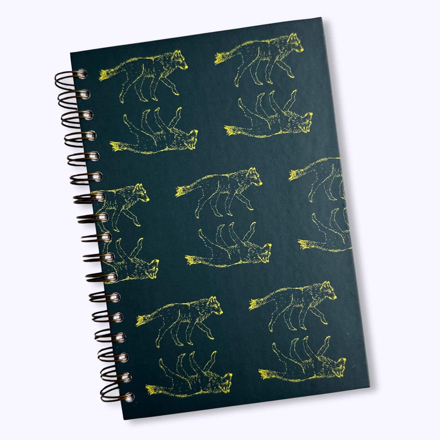 Solstice Wolf in Green Journal