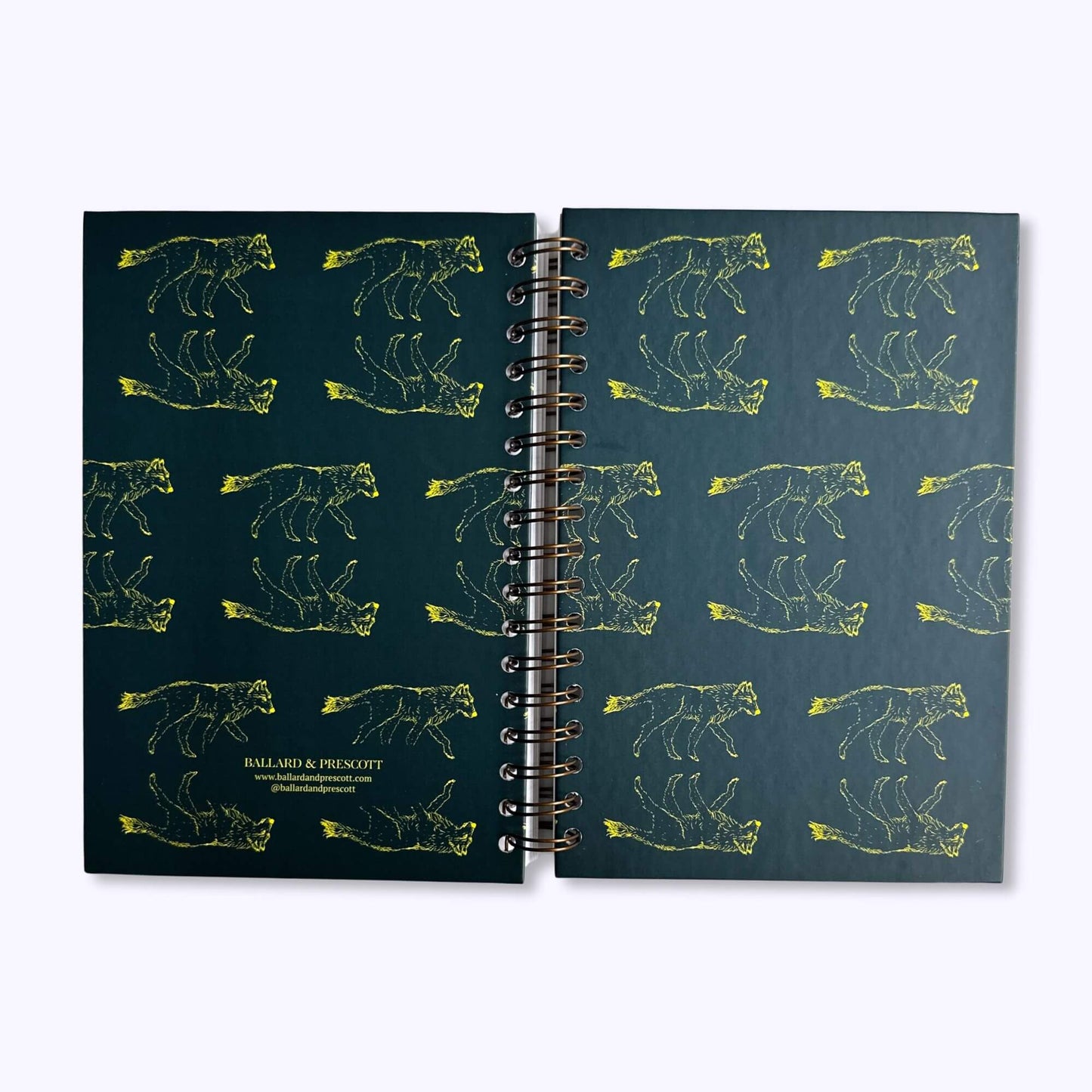 Solstice Wolf in Green Journal