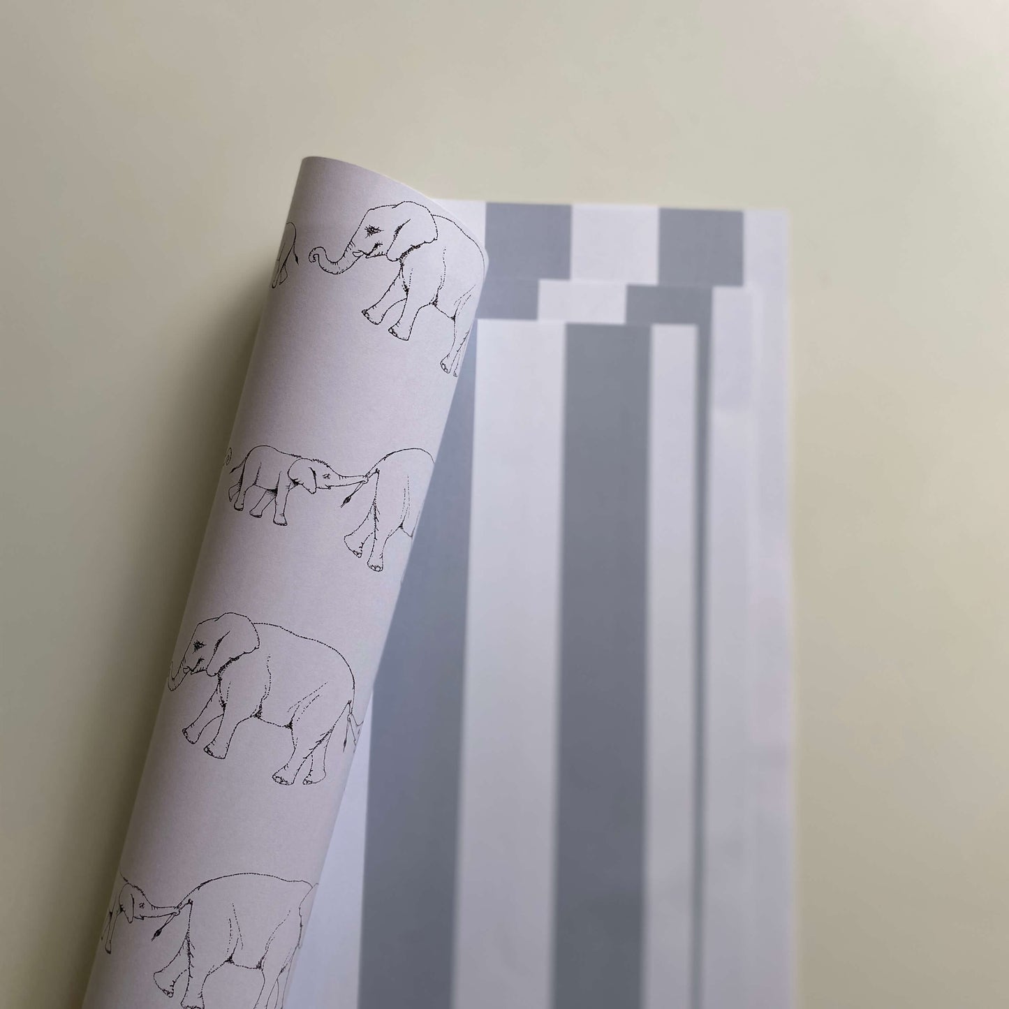 Baby & Mama Elephant Wrapping Paper